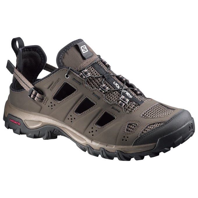 Zapato De Agua Salomon Hombre Marrones Negras - Salomon Argentina EVASION CABRIO ,463517-WAU